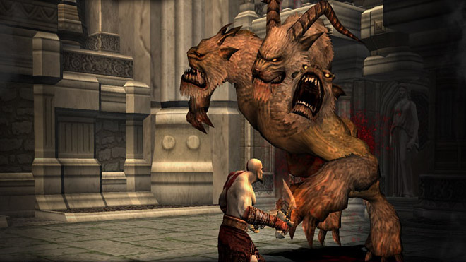 God of War II en action