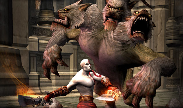 God of War II en action