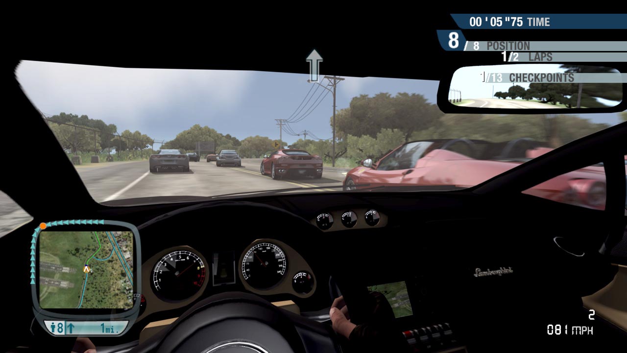 Test Drive Unlimited sur la route