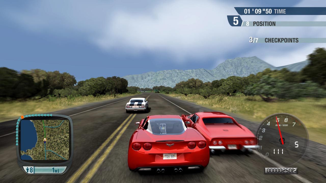 Test Drive Unlimited sur la route