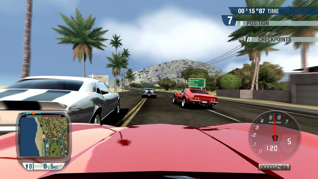 Test Drive Unlimited sur la route