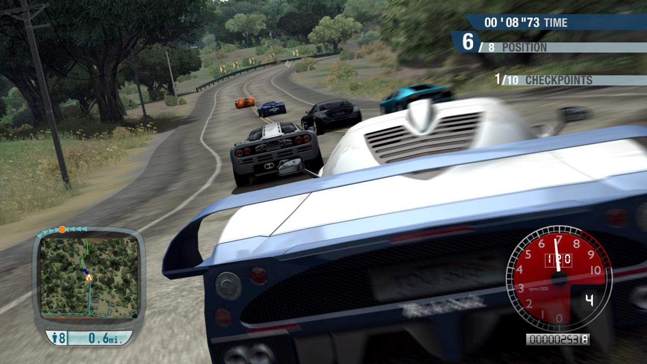 Test Drive Unlimited sur la route