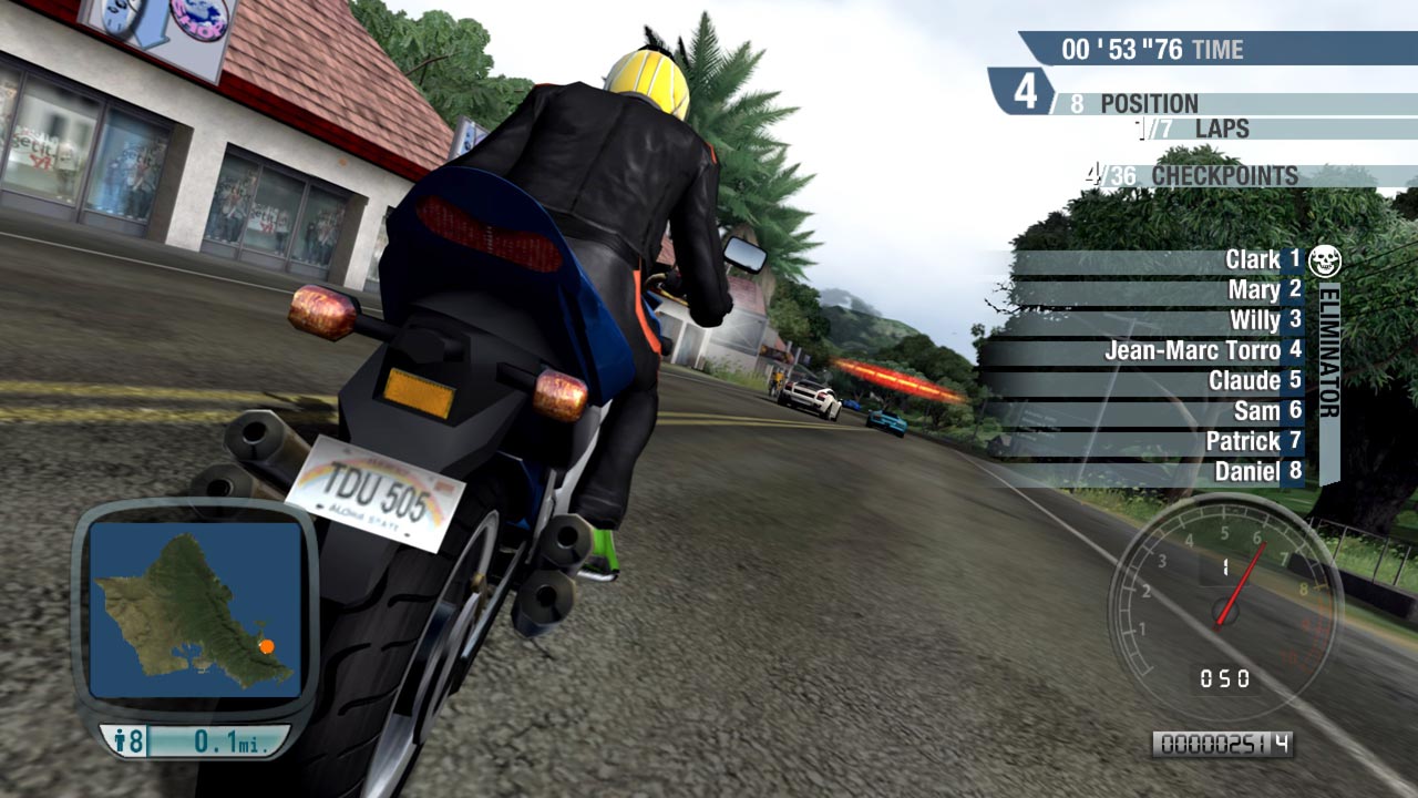 Test Drive Unlimited sur la route