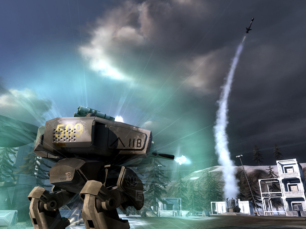 Battlefield 2142 en action