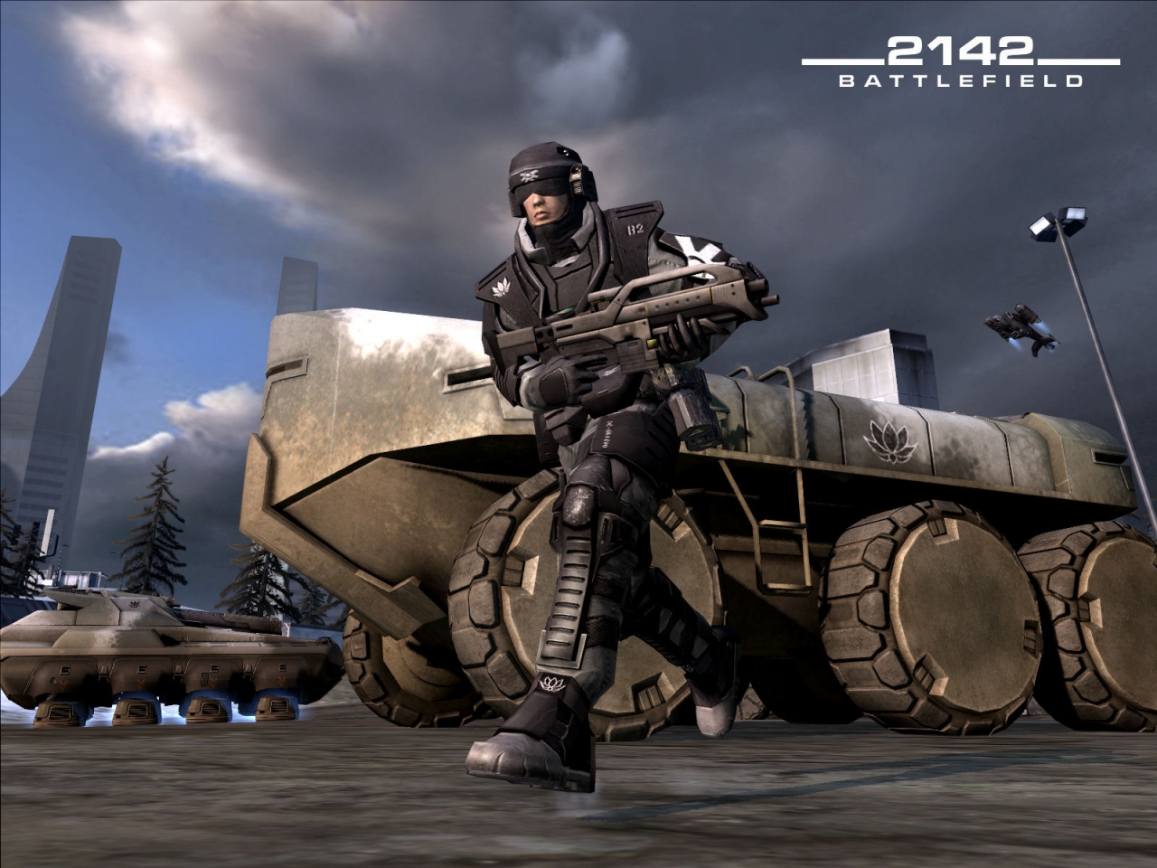 Battlefield 2142 en action
