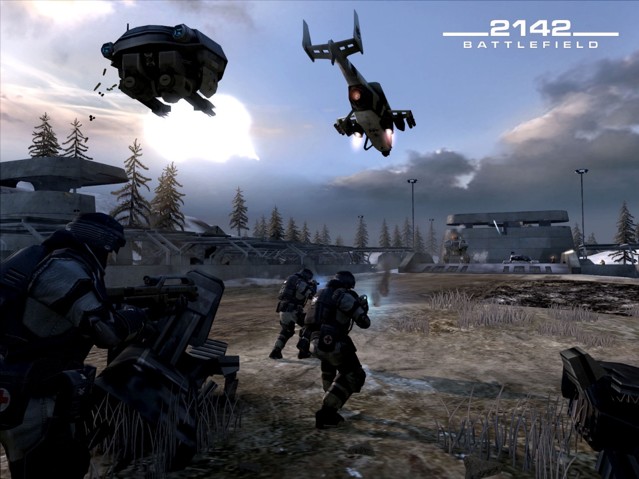Battlefield 2142 en action