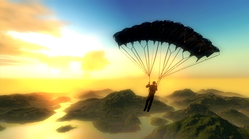 Just Cause en chute libre