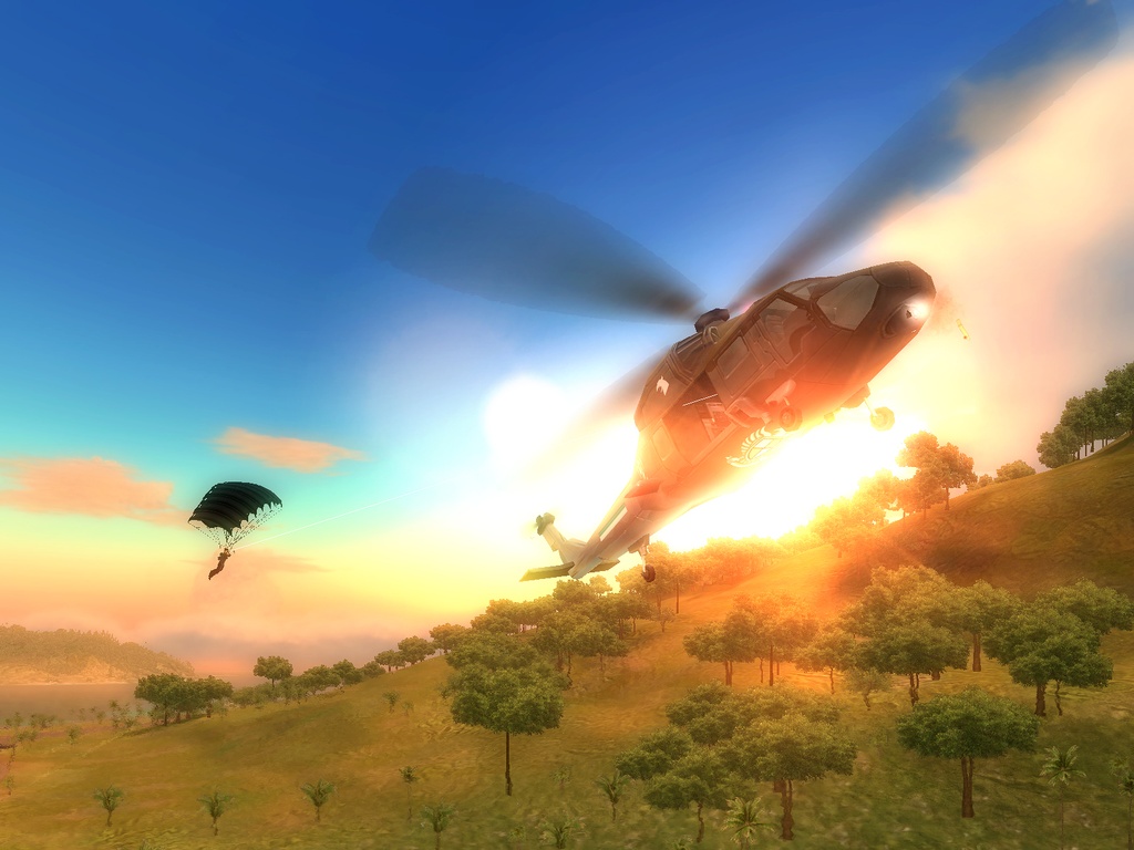 Just Cause en chute libre