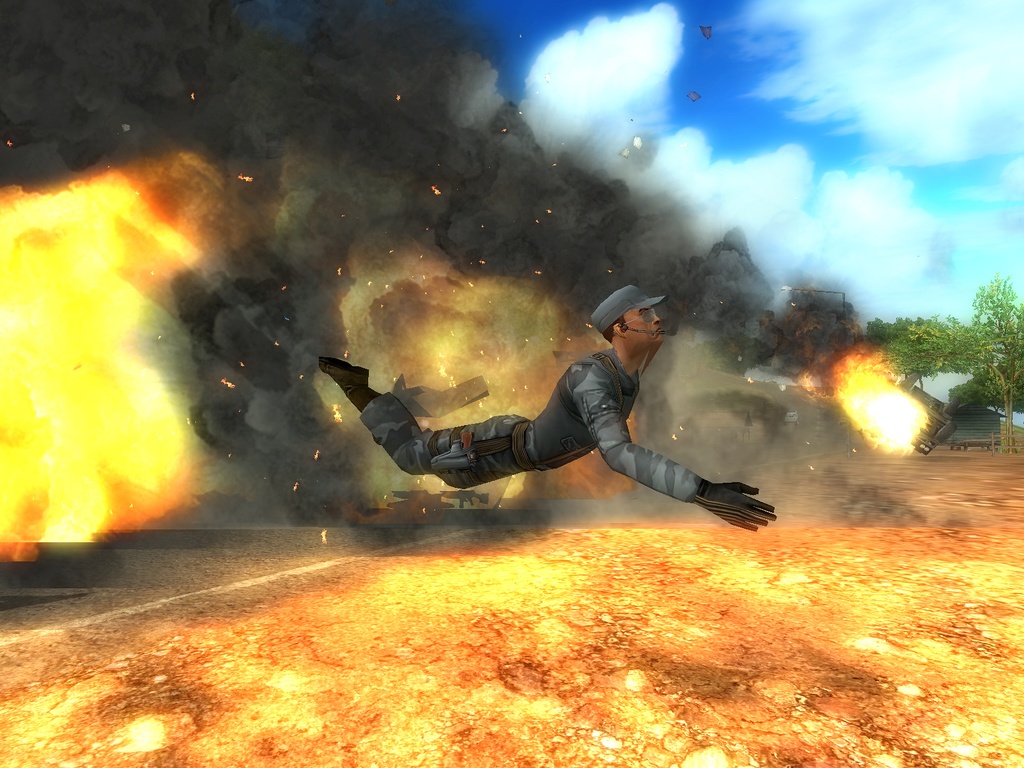 Just Cause en chute libre