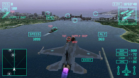 Ace Combat X, la PSP dans les nuages