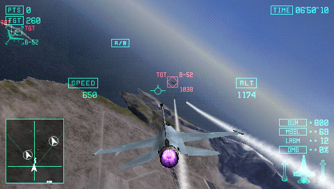 Ace Combat X, la PSP dans les nuages