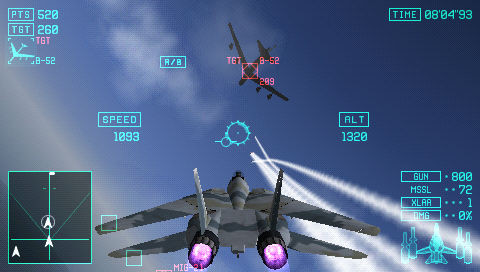 Ace Combat X, la PSP dans les nuages