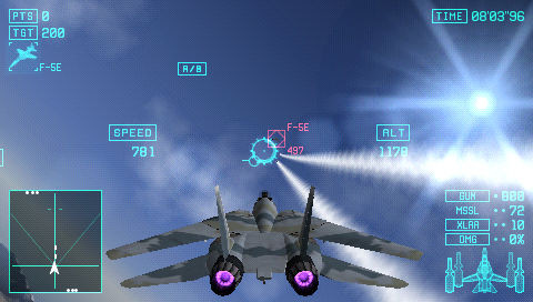 Ace Combat X, la PSP dans les nuages