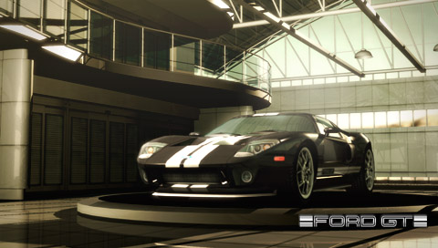 Ford Street Racing roule sur PSP