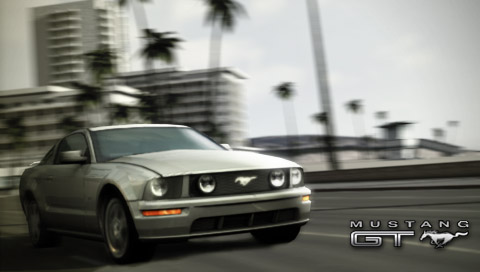 Ford Street Racing roule sur PSP