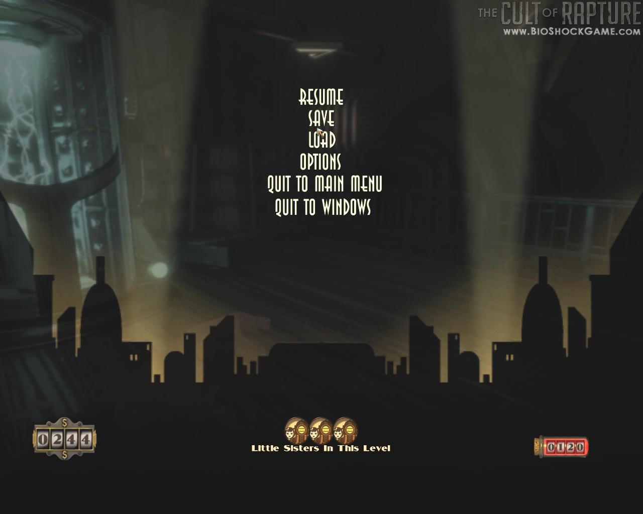 Bioshock : l'interface en images