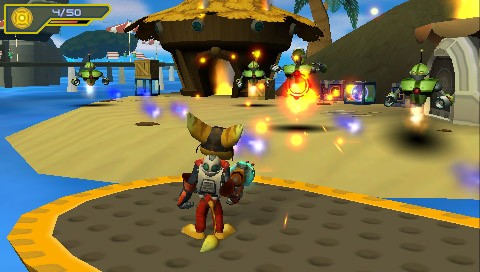 Ratchet & Clank en action