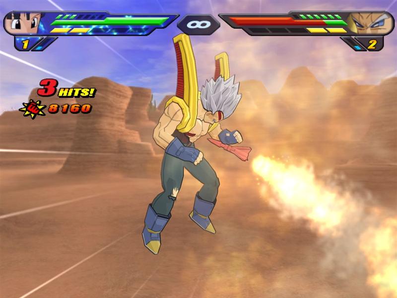Pan se la donne dans DBZ Tenkaichi 2