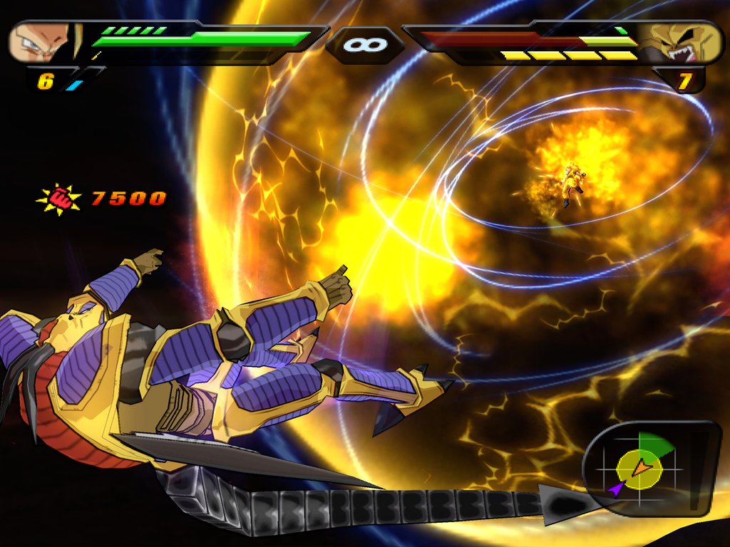DBZ Budokai Tenkaichi 2 en action