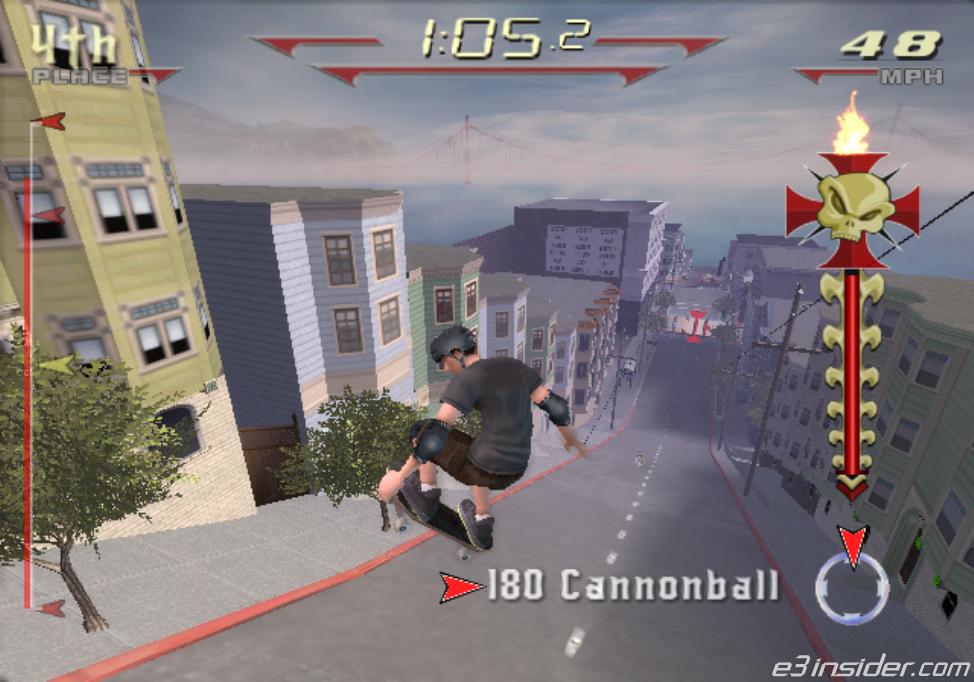 Tony Hawk’s Downhill Jam se dévoile