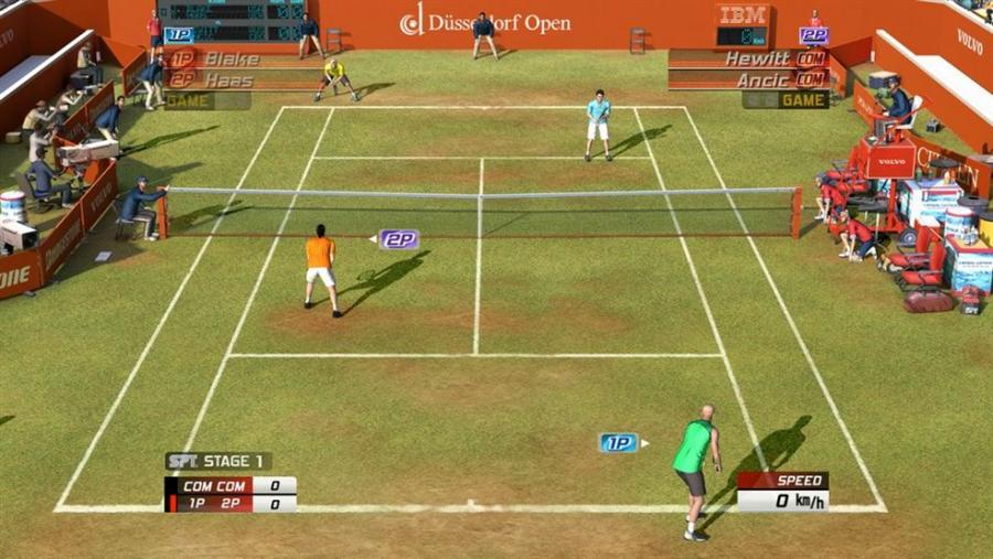 Virtua Tennis 3 glisse sur le gazon