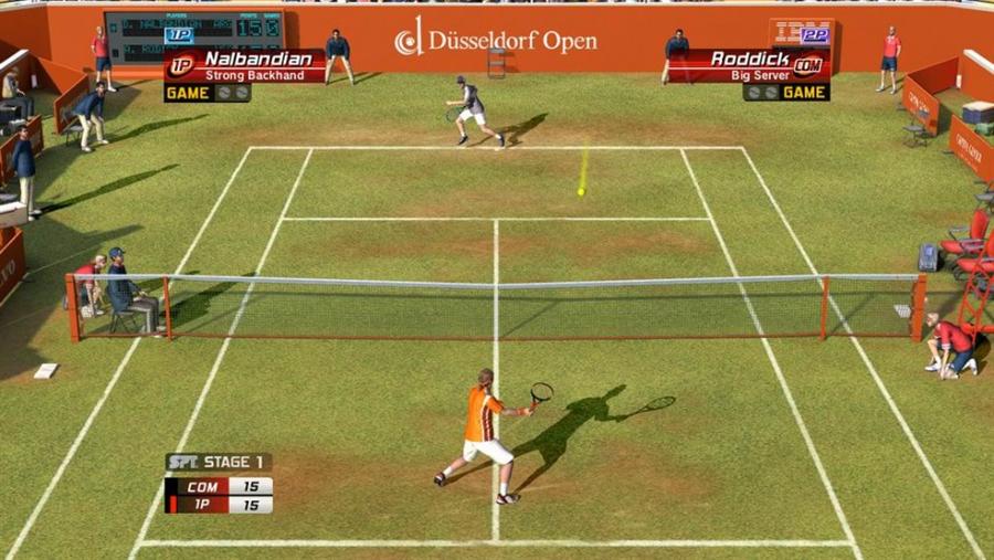 Virtua Tennis 3 glisse sur le gazon