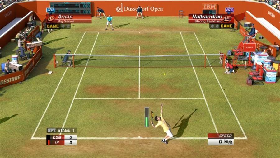 Virtua Tennis 3 glisse sur le gazon