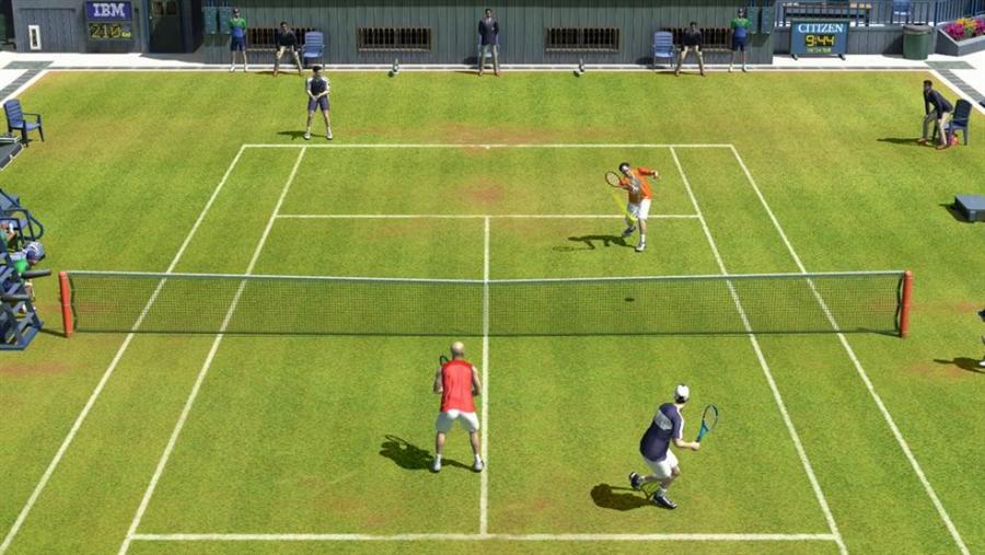 Virtua Tennis 3 glisse sur le gazon
