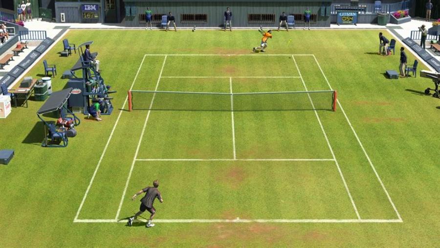 Virtua Tennis 3 glisse sur le gazon