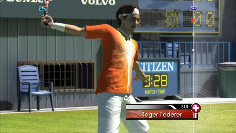 Virtua Tennis 3 glisse sur le gazon