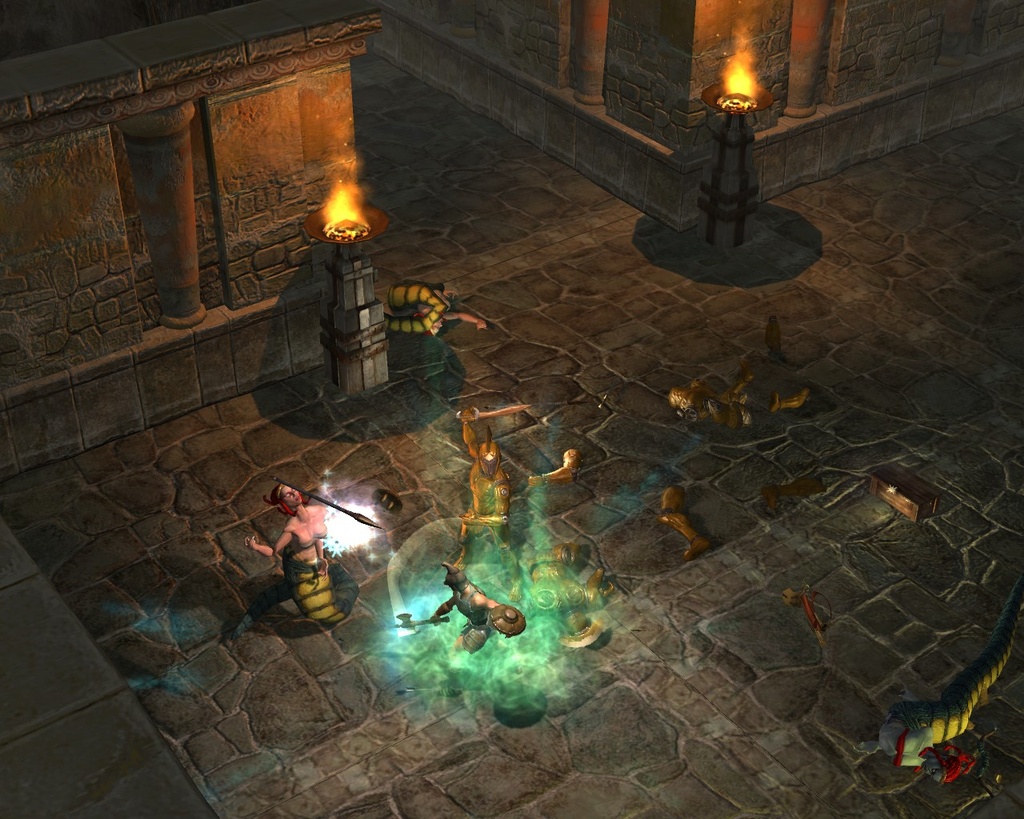 Titan Quest en action