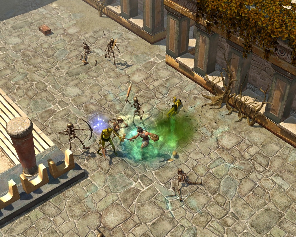 Titan Quest en action