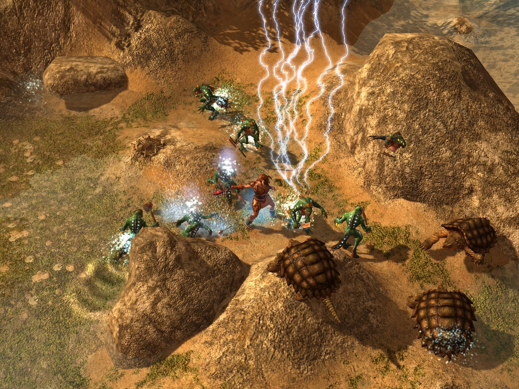Titan Quest en action