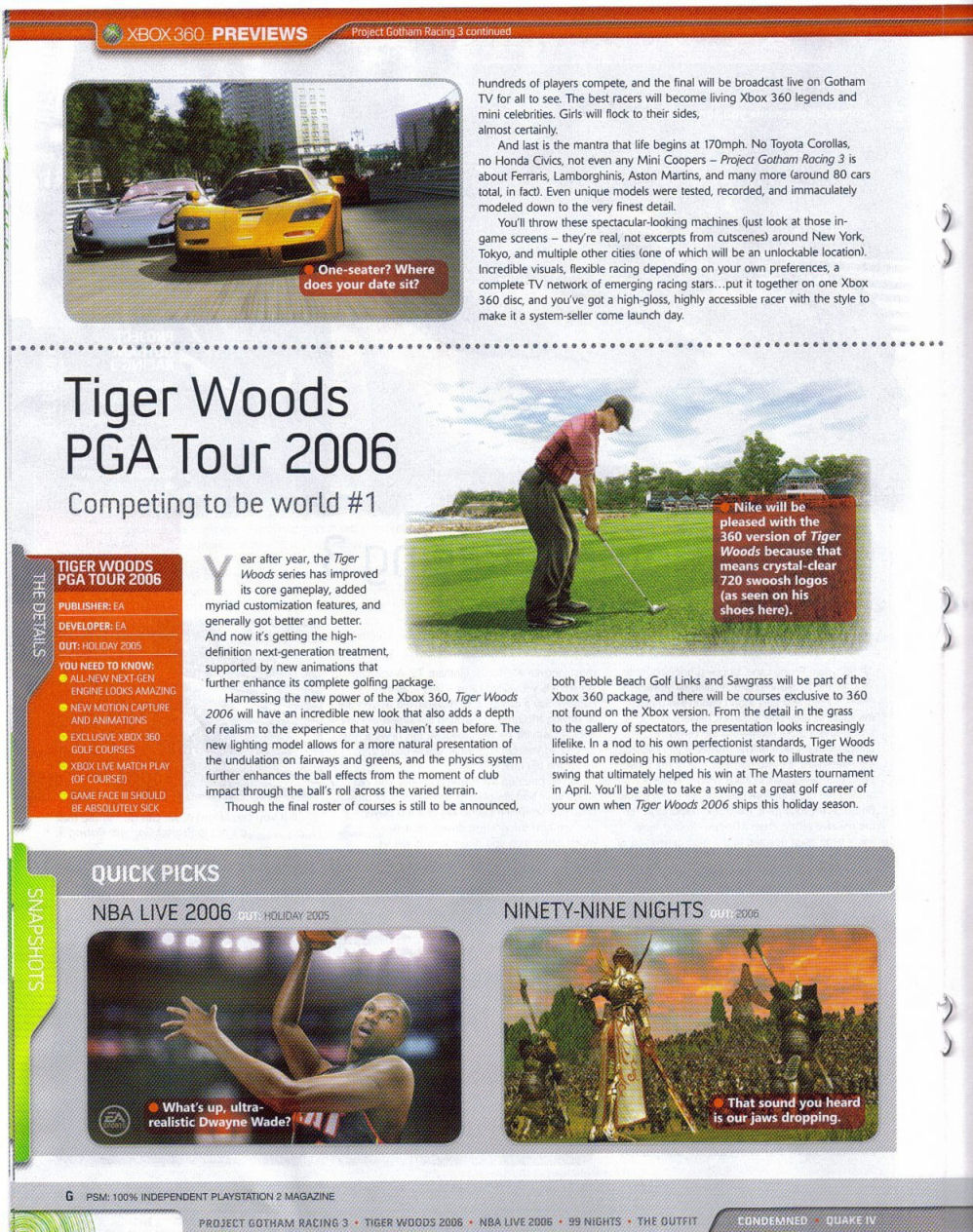 Scans des jeux Xbox 360