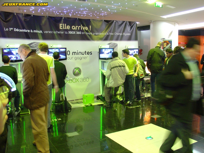 Lancement de la Xbox 360 à Paris !