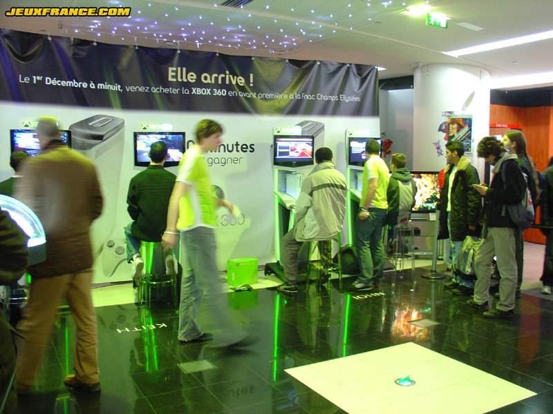 Lancement de la Xbox 360 à Paris !