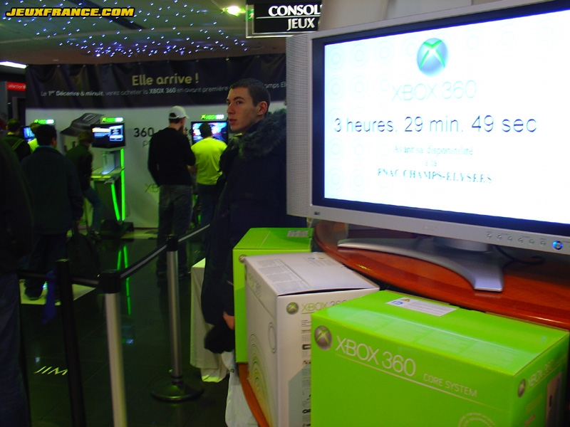 Lancement de la Xbox 360 à Paris !