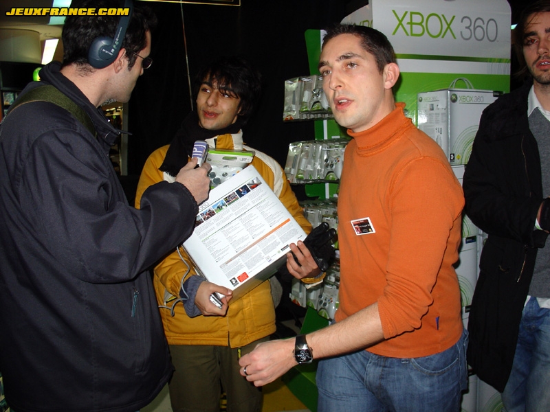 Lancement de la Xbox 360 à Paris !