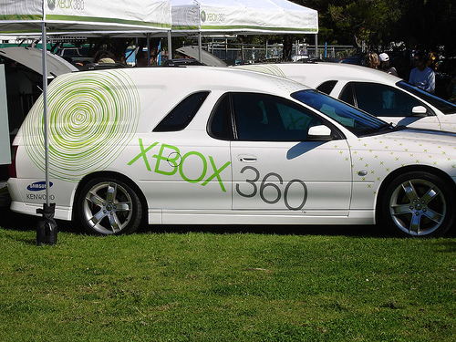 Des ballons à eau Xbox 360 en Australie