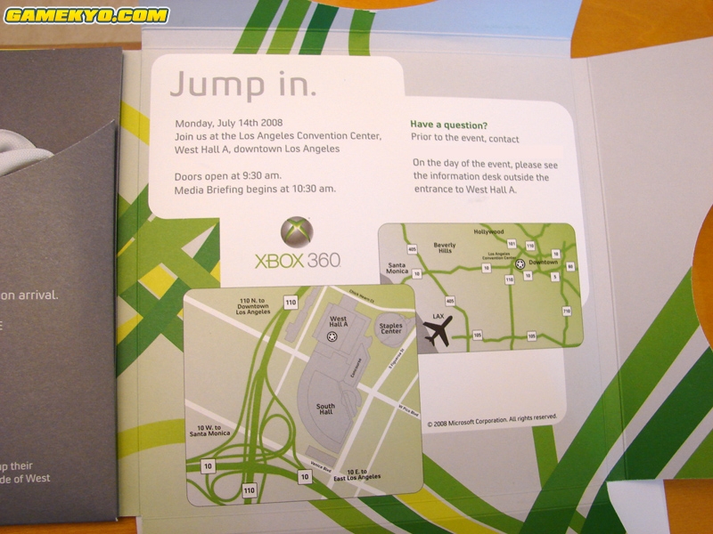 Nos invitations pour la conférence Microsoft E3 2008