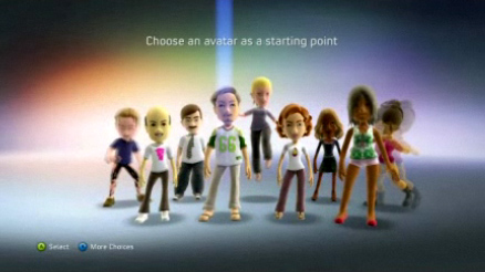 Avatars sur Xbox 360 : première vidéo