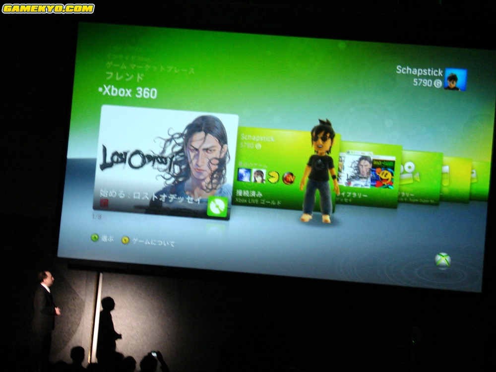 Microsoft press conference at Tokyo Game Show 2008