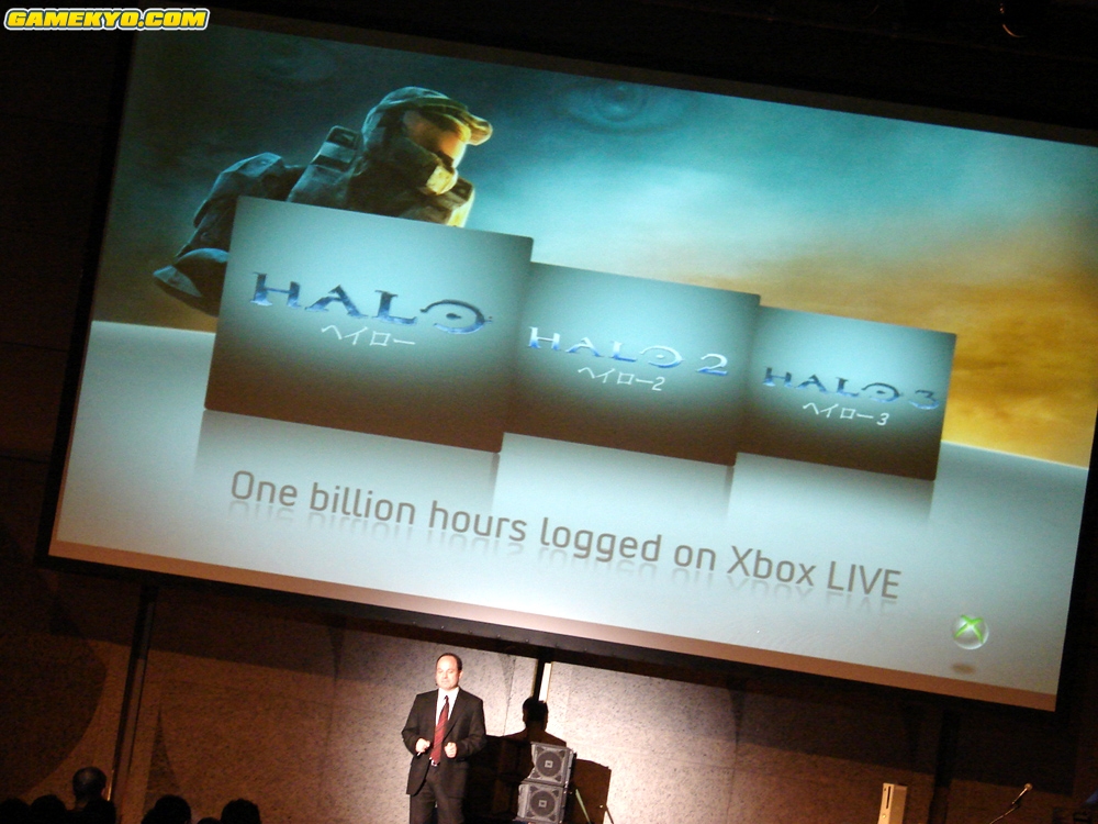 Microsoft press conference at Tokyo Game Show 2008