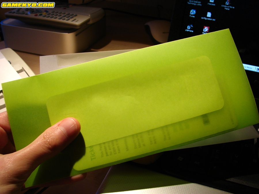Microsoft E3 press conference invitation: some photos