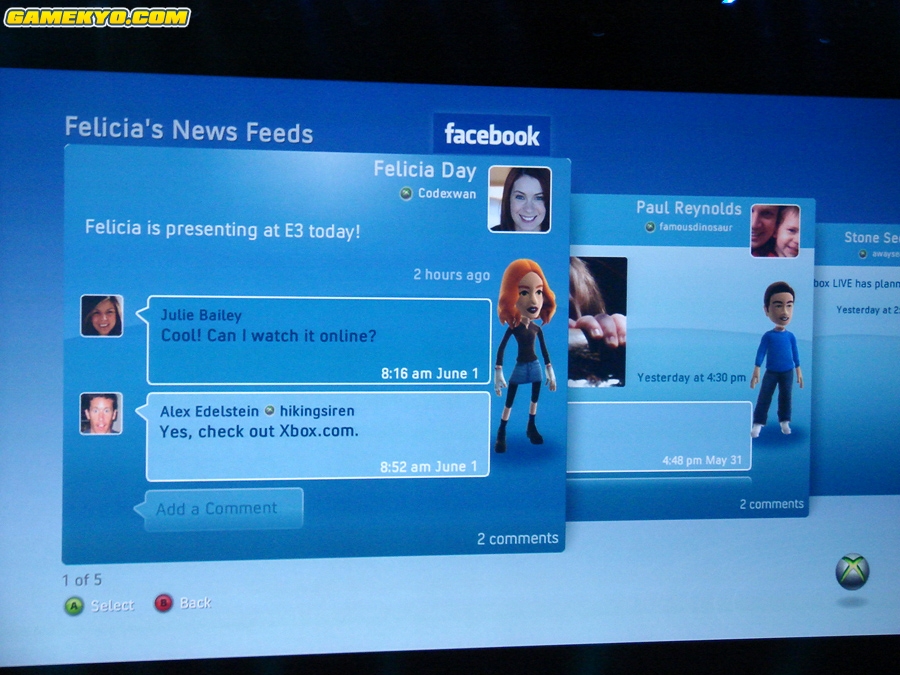 Microsoft : Conférence E3 2009
