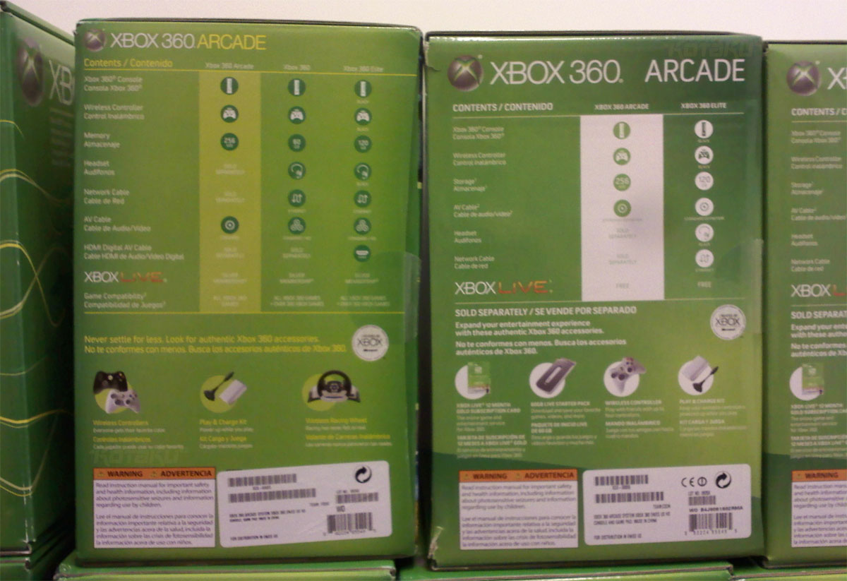 La fin de la Xbox 360 Premium ?