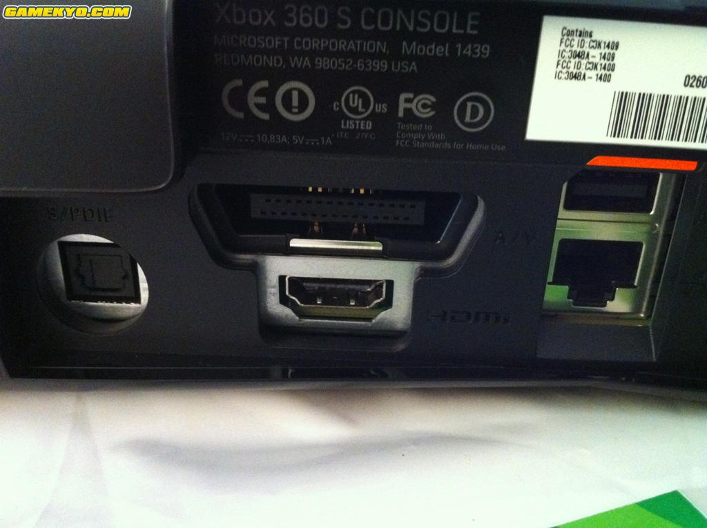 la nouvelle Xbox 360 en photos