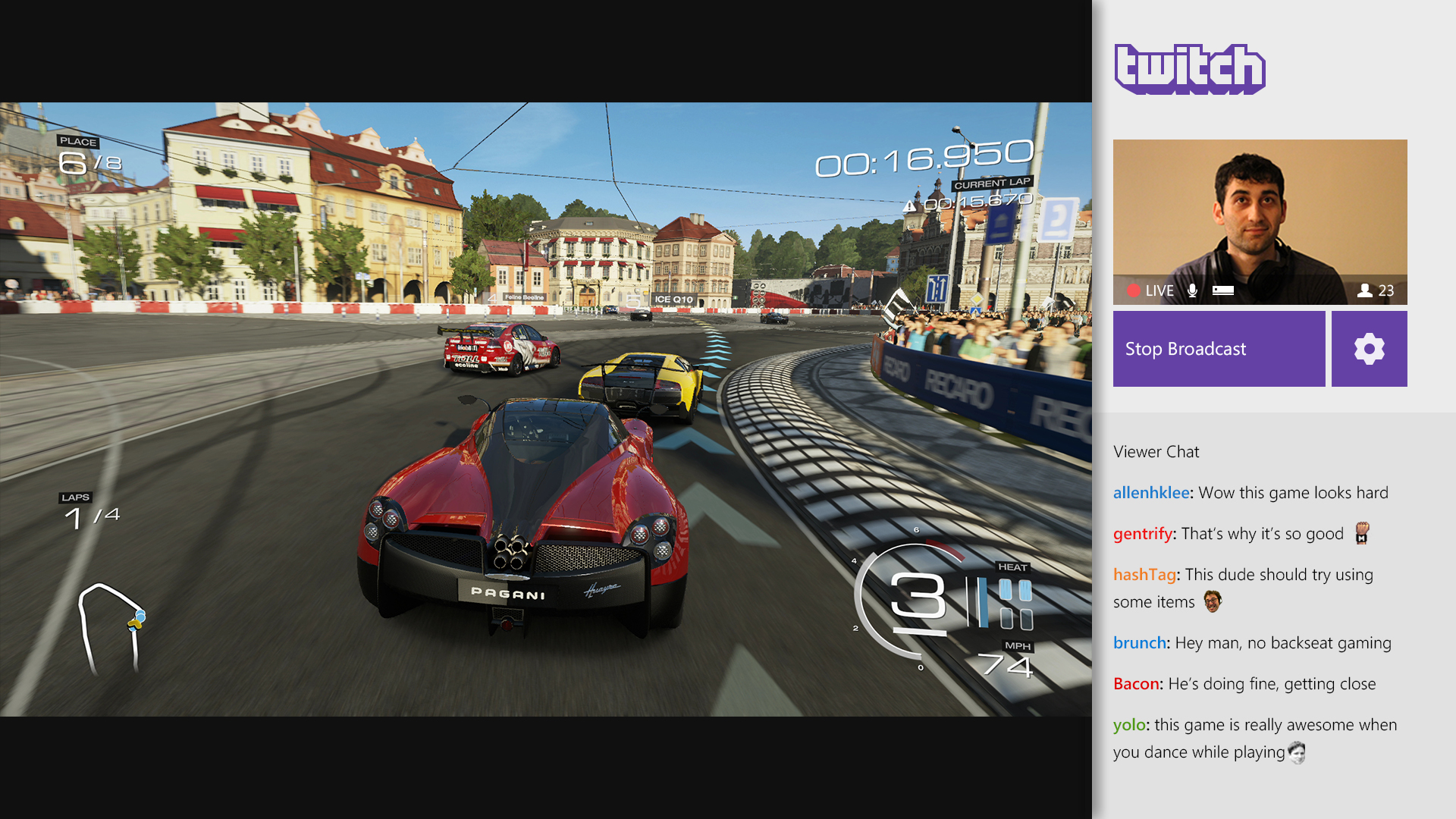 Twitch se date sur Xbox One
