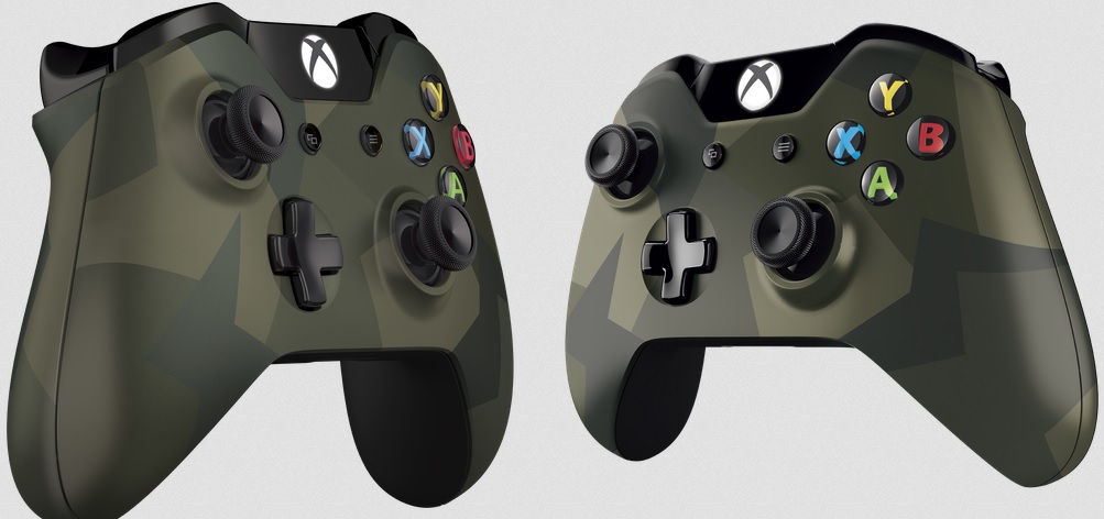 Le pad Xbox One en mode militaire