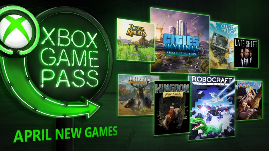 Xbox Game Pass : le programme d'avril